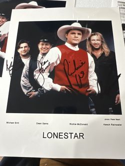  SIGNED COUNTRY MUSIC PROMO PHOTO LOT – ALL AUTHENTIC 🎵