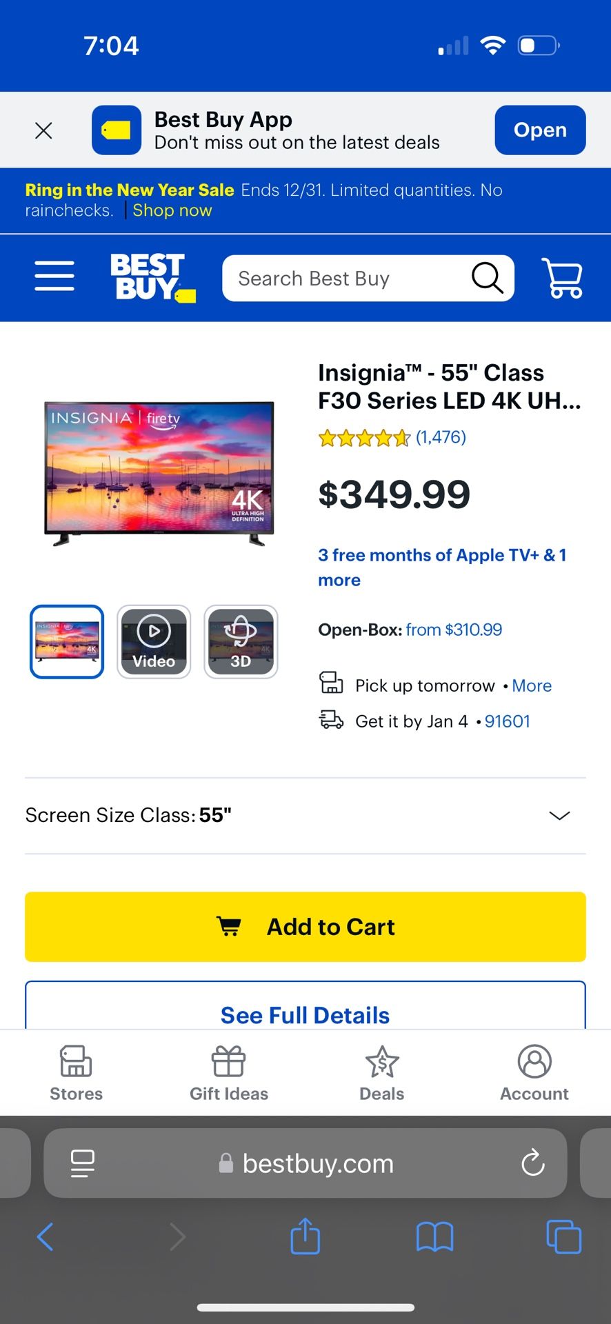 Insignia Smart TV