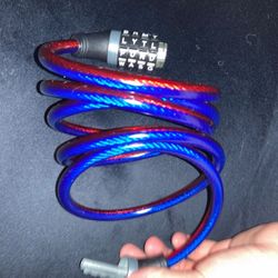 Multicolored Bike Lock