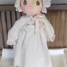 Precious Moments Doll And Stand 