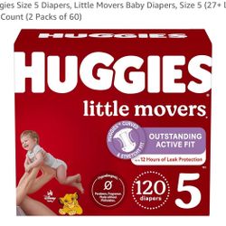 Free Diapers - Huggies Size 5
