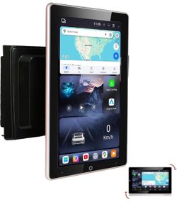 Amaseaudio Android 14 Car Stereo, 10.1",90° Auto Rotated Touchscreen for Audi A4