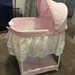 Pink Baby Bed