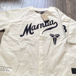 Nike Mamba Kobe Baseball Jersey Size large