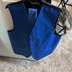 Medium Pale Royal Blue Vest 