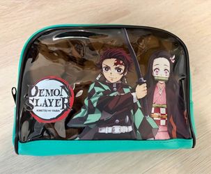 Demon Slayer Kimetsu No Yaiba Nezuko And Tanjiro Make up Bag