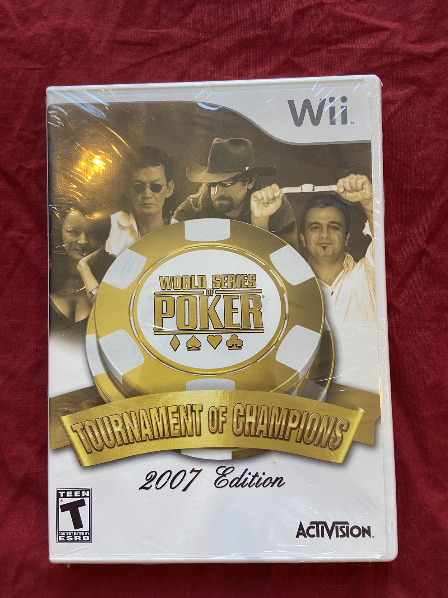 Factory Sealed World Championship Poker All In for Nintendo Wii
