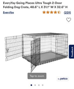 Dog kennel 2X 48in
