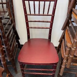 Chairs  Chiavari Ballroom wood Stack Chairs – Fruitwood & Mahogany | Commercial Grade (19 Available)  New Chiavari ballroom stack chairs, perfect for 