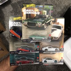 Hot Wheels Fast And The Furious Set
