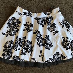 Vintage floral skirt
