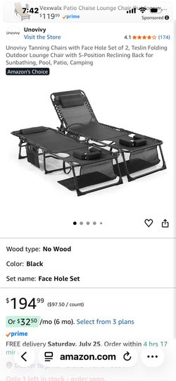 Unovivy Tanning Chairs