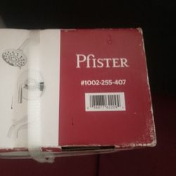 Tub/ Shower single handle w/ Shower Head & Spout Kit (Complete Never Opened) Retails @ $150.00