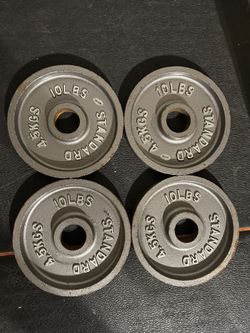 Cast Iron 10lb Plates