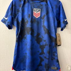 NIKE WOMEN’S TEAM USA 2022/2023 SOCCER JERSEY SIZE MEDIUM 