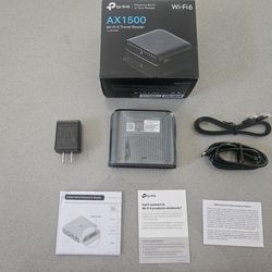 TP-Link Ultra-Portable Wifi 6 AX1500 Travel Router