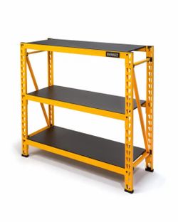 DEWALT 3-Tier Yellow Steel Storage Shelf