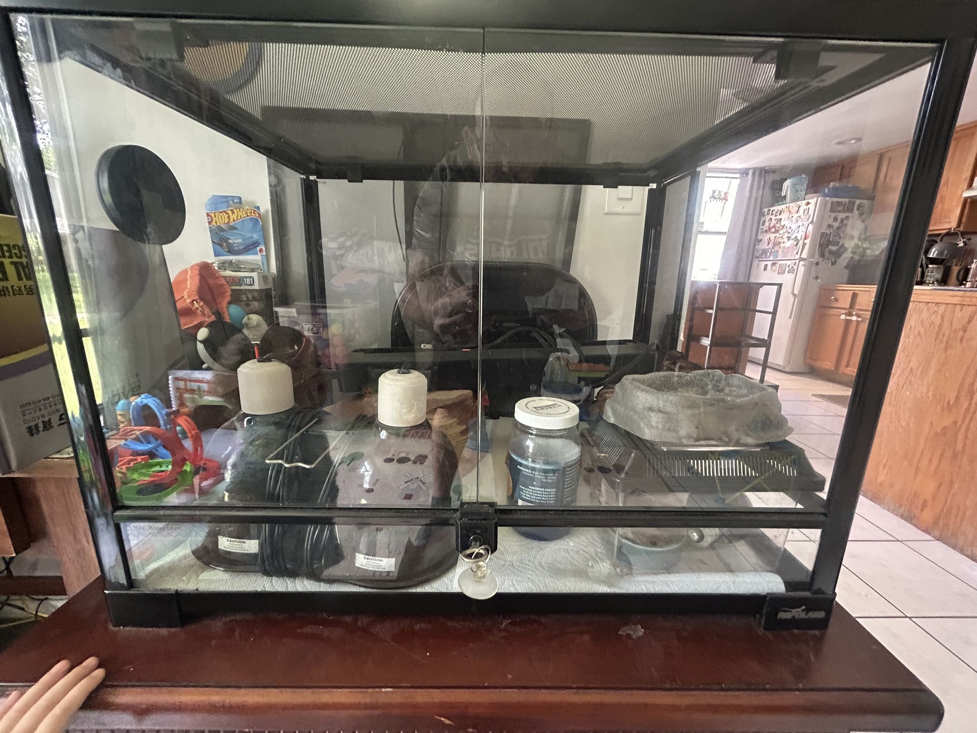 TRIXIE Glass Reptile Terrarium, 34-gal