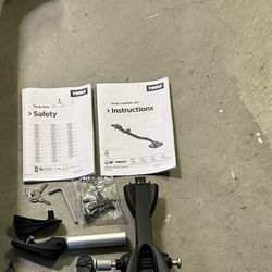 VW Jetta OEM Roof Rack + Thule Outride 561 Bike Channel