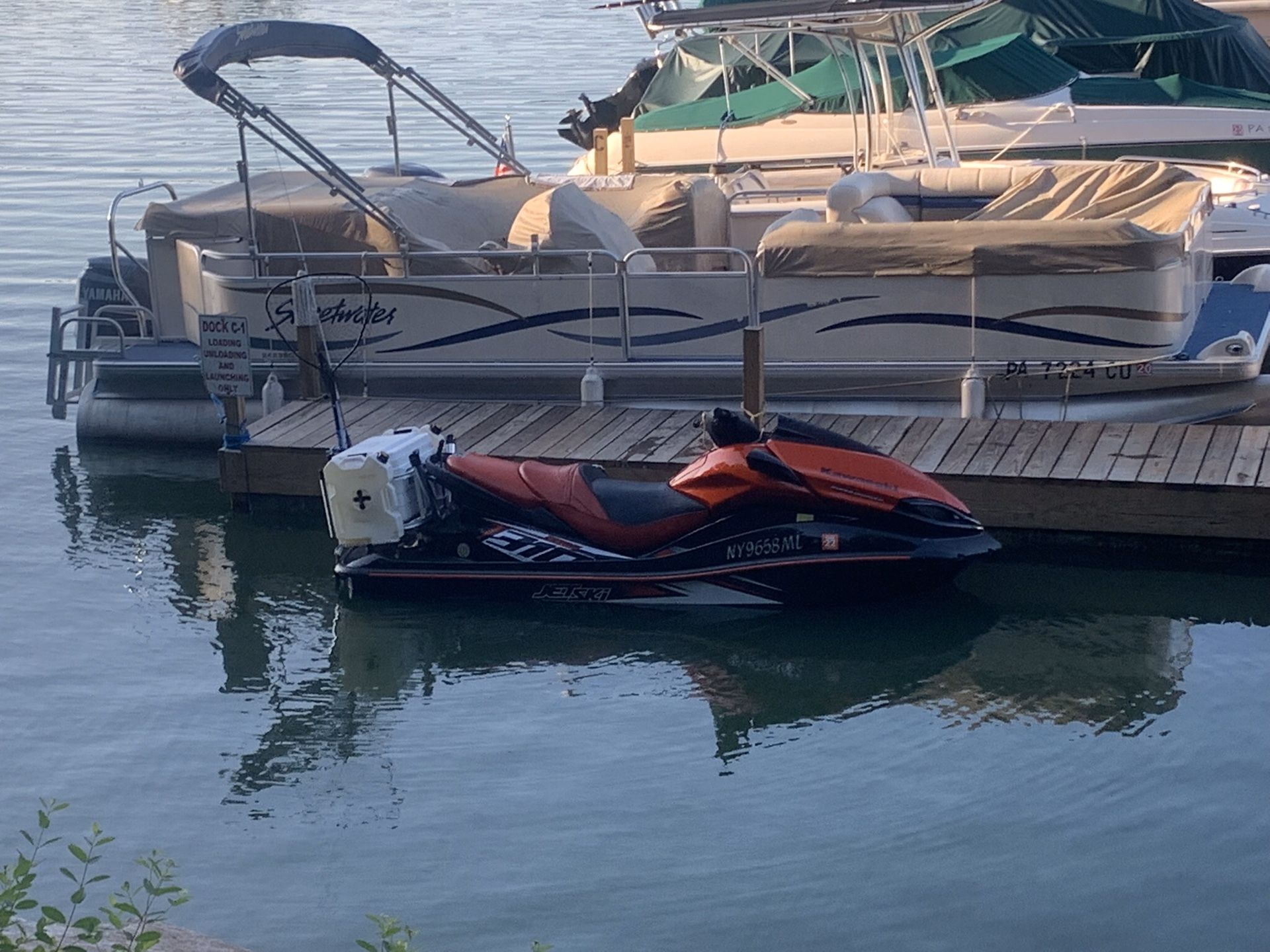 2016 Kawasaki 310 supercharge with warranty. 126 hours with trailer and with extra