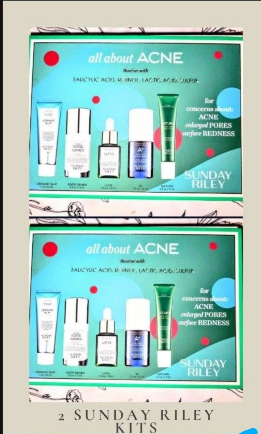 Two Sunday Riley Skincare Sets ONLY $50