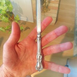 Reed & Barton Marlborough Letter Opener Sterling Silver Handle