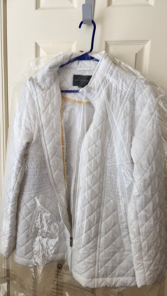 Ladies White Coat (Large)