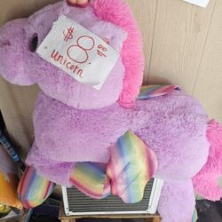 Large Unicorn Stuffed Animal
