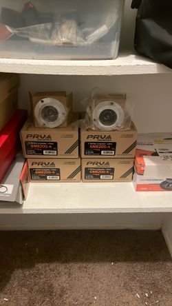 Prv Car speakers and db drive tweeters