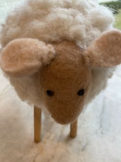 Sheep With Wooden Legs