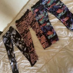 Woman Used Nike And Adidas’s Running Leggings  All 3 For 25 size large need gone today 