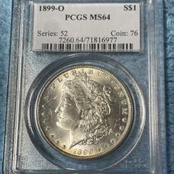 1899-O Morgan Silver Dollar