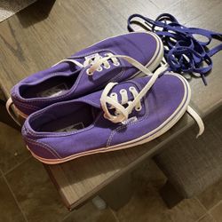 Authentic Purple Vans