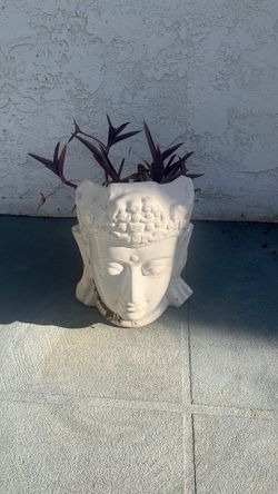 Buddha ceramic planter