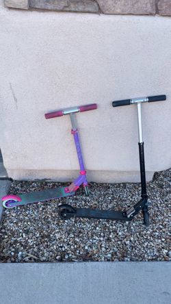 🛴 2 KIDS SCOOTERS – $10 FOR BOTH