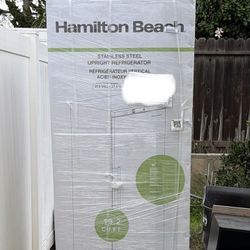 Hamilton Beach 19.2-cu ft Freezerless Refrigerator Stainless Steel (NEW)