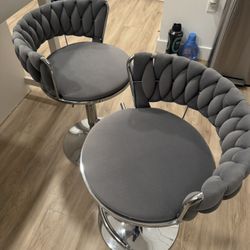 Grey Bar Stools