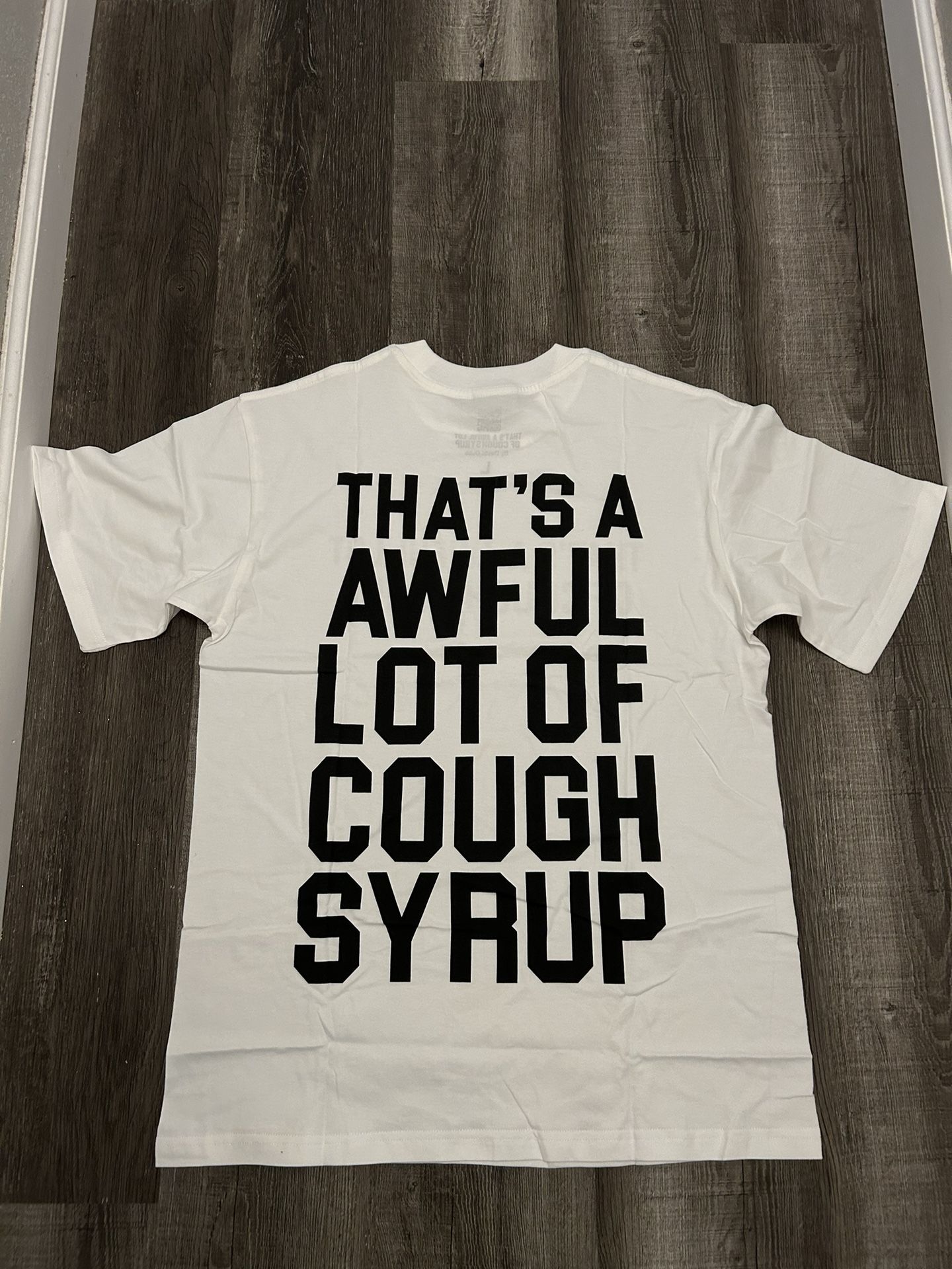 That’s a awful lot of cough syrup