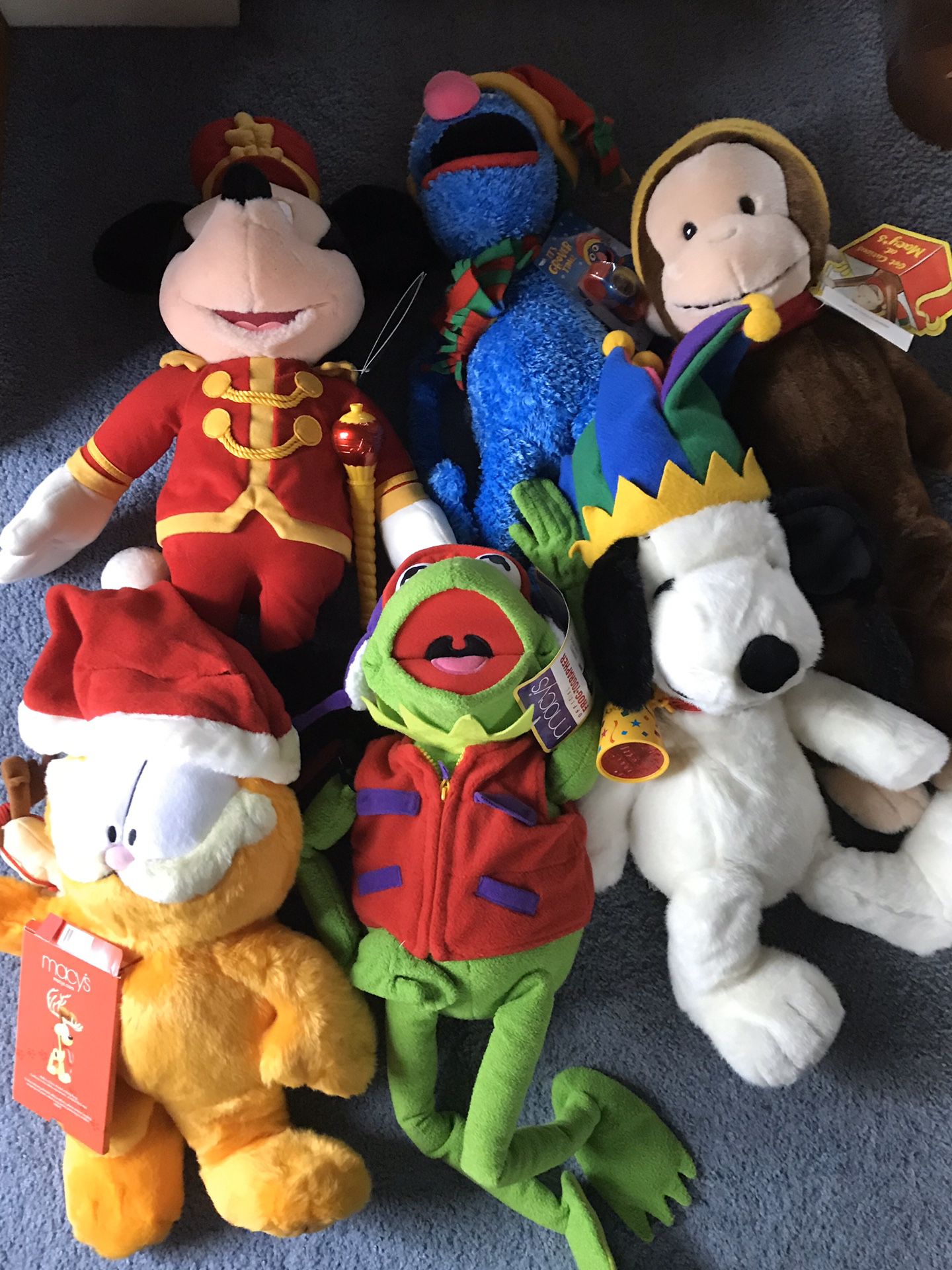Macy’s collectable stuffed animals