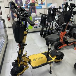 K Cloud K6 Electric Scooter 60MPH! Finance For $50 Down Payment!!