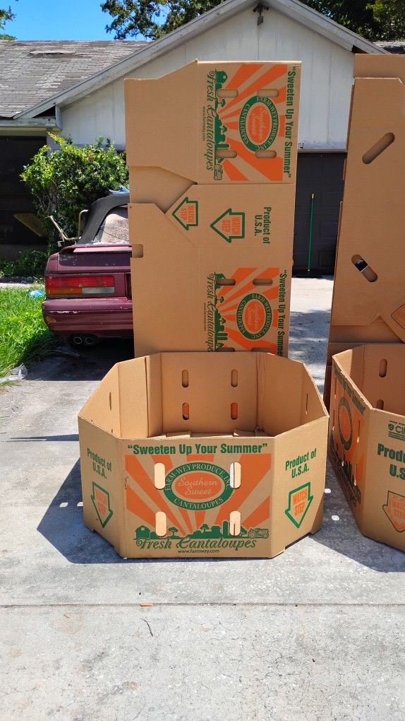New -18" ClimaBin 2-ply Corrugated Cardboard Produce Bin