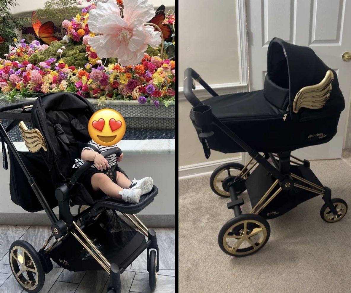 Cybex Jeremy Scott Wings Stroller + Carry Cot (Luxury)