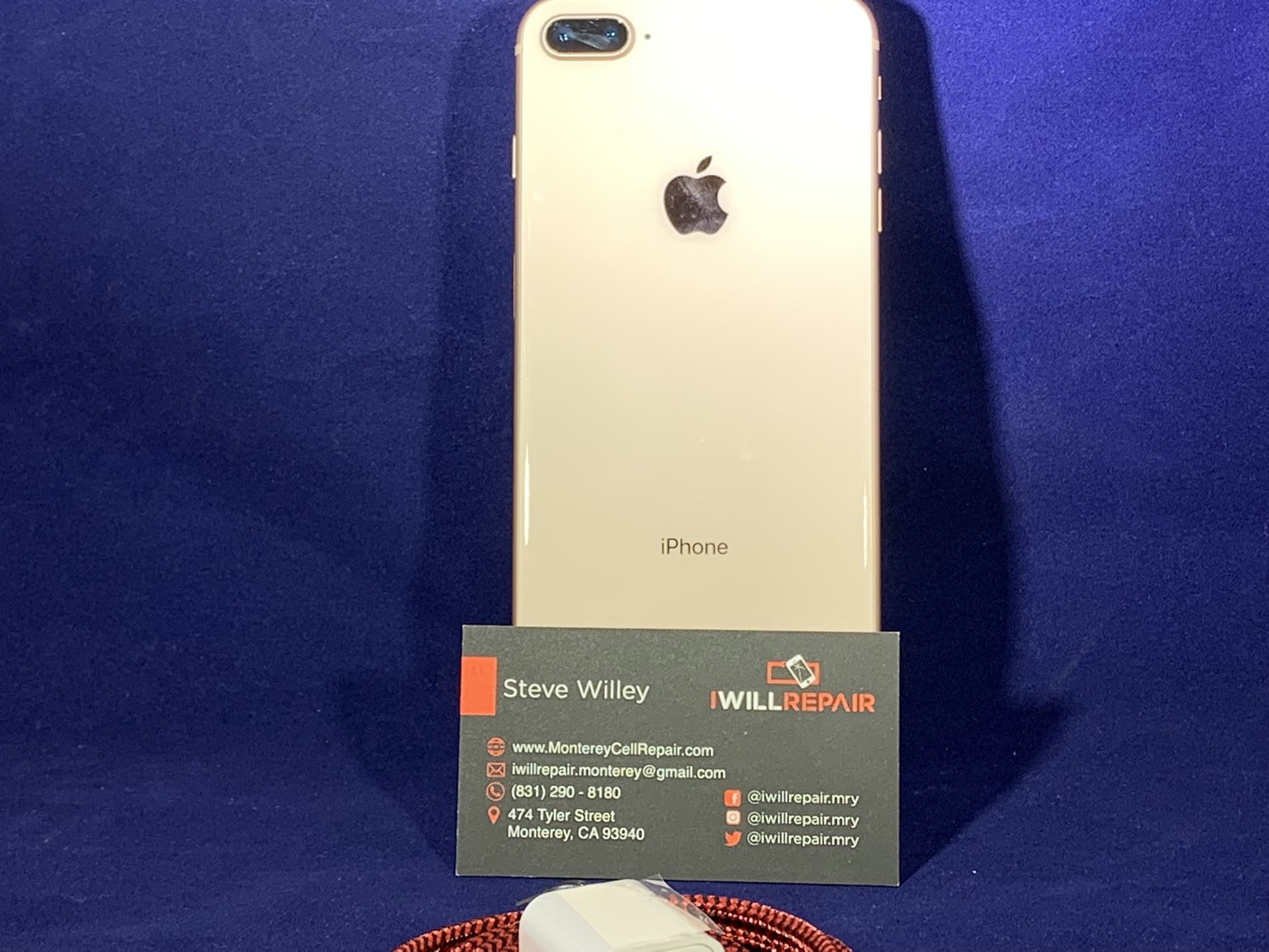Apple iPhone 8+ Gold 64GB AT&T $330
