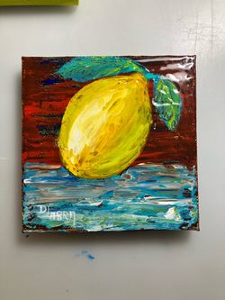4x4” original painting $25