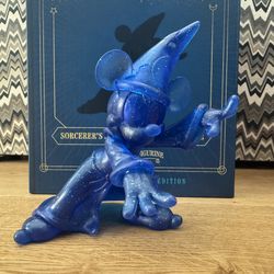 D23 Magic Mystery Mickey Mouse Sorcerer's Apprentice Cosmic Blue Variant Figure