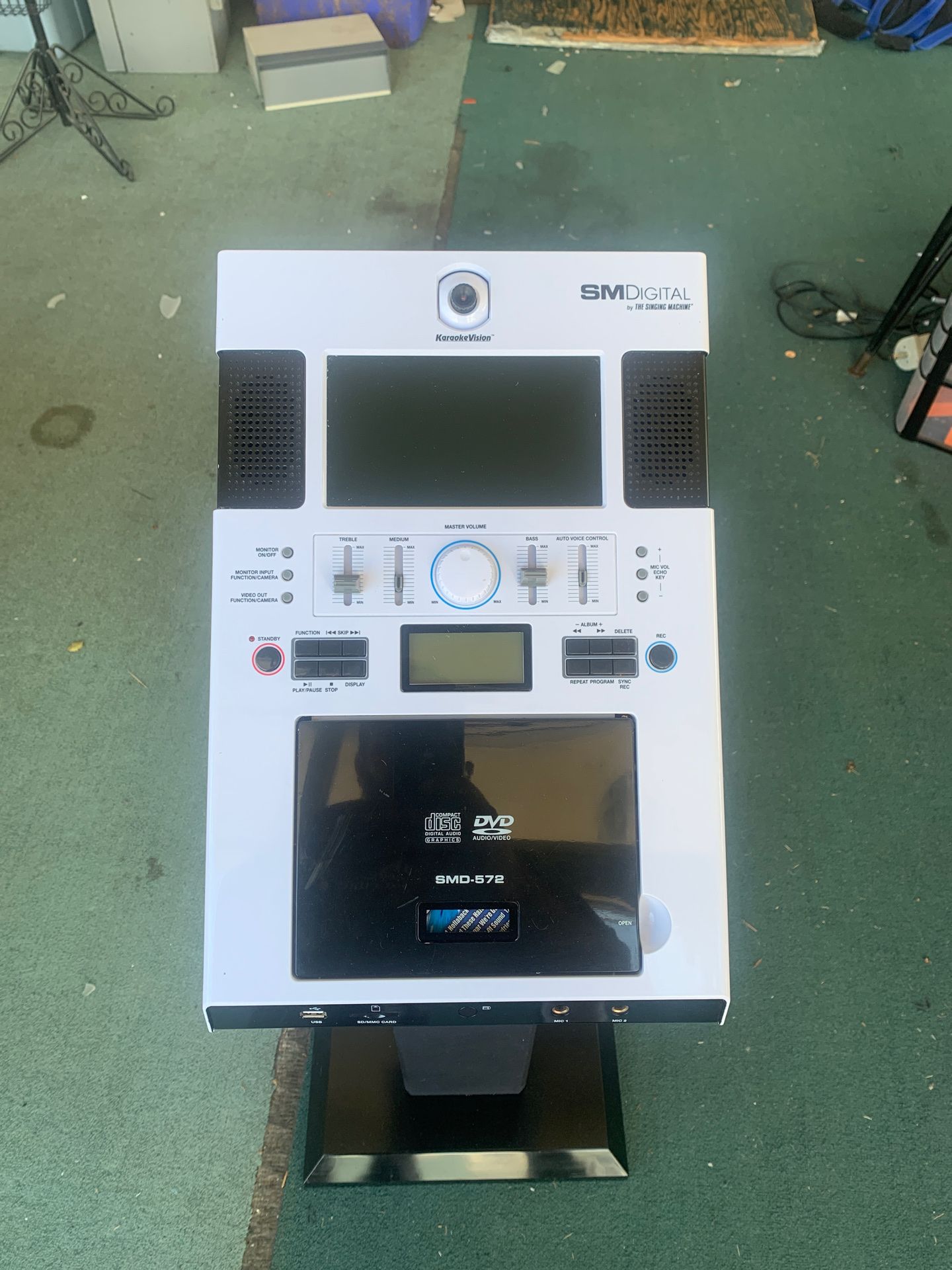Karaoke vision SM Digital by the singing machine SMD-572