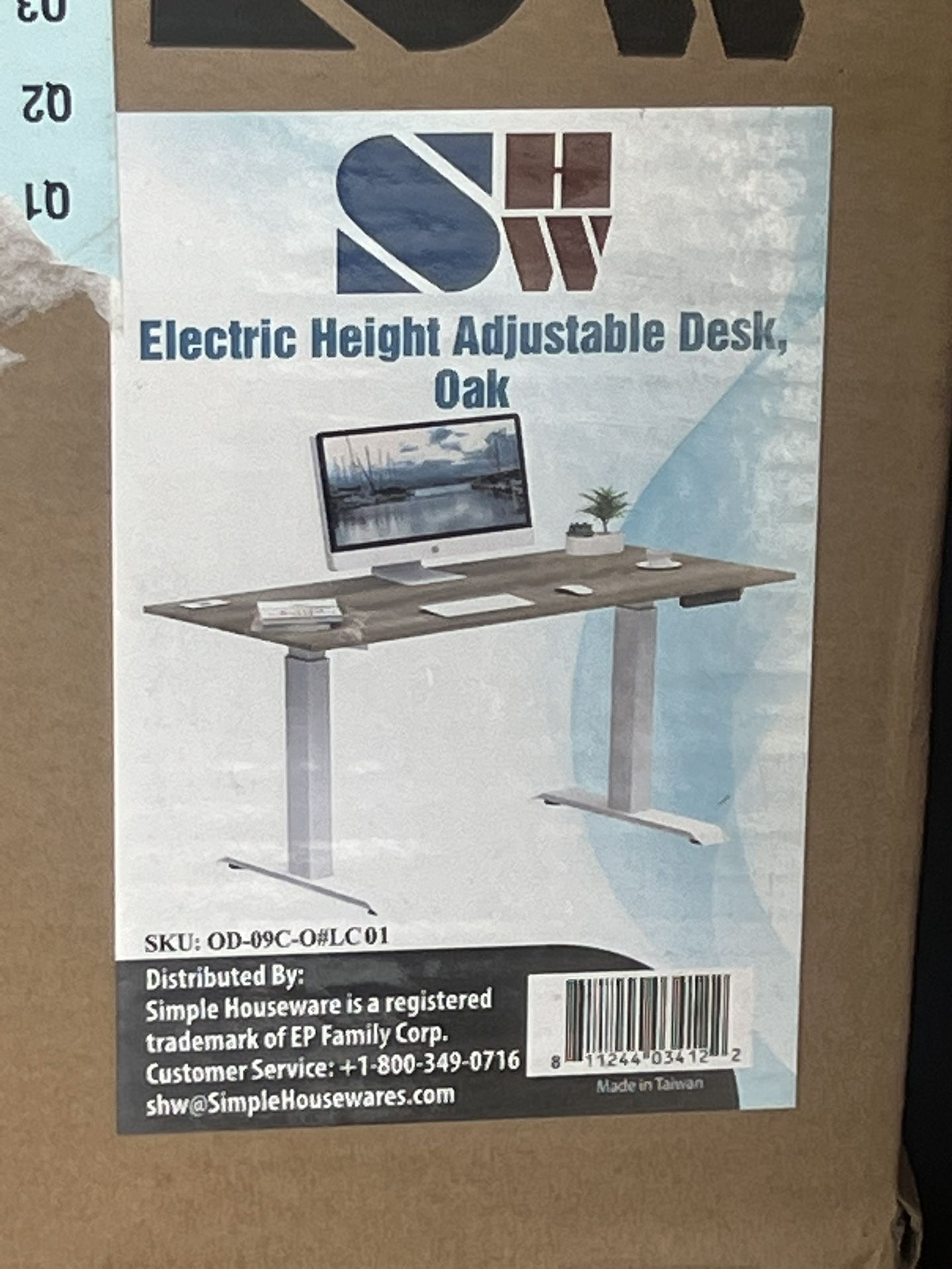 electric height adjustable Computer Desk
