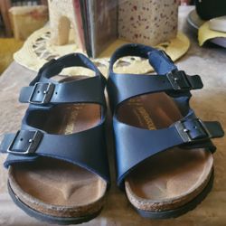 Birkenstocks Kids Size 10/10.5 Blue