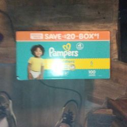 Pampers Size 6  100 Count