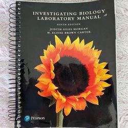 Investigating Biology - Laboratory Manual (9th edition)